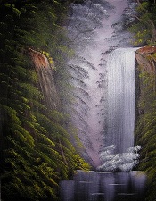 Waterfall In The Woods